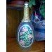 RUSSIAN HOMEMADE DECOR BOTTLE. HADMADE STAINED GLASS   161837542561